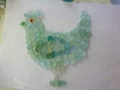 Sea glass chicken