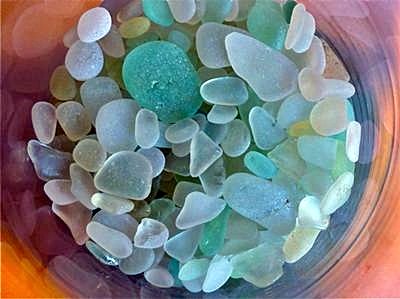 Shades of Pale - Sea Beach Glass