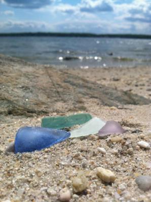 Spring Finds - Spring Pastels Sea Glass Solomon's Island, Maryland