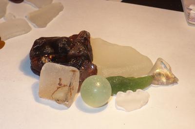 Strange Assortment of Beach Glass