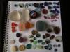 27.8.2012 Seaham Beach Northeast England sea glass catch
