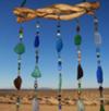 Sea glass suncatcher / Wind chime / mobile