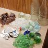 My collection from one day of collecting while snorkeling the shallow shoreline. 