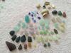 Example of various colors, as well as a couple marbles and bottle stoppers
