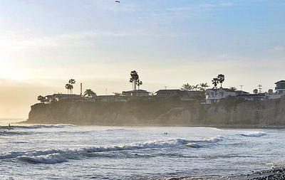 Tourmaline Beach, San Diego, Southern California, USA