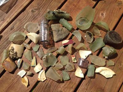 Ellamar, Prince William Sound, Alaska Sea Glass Reports