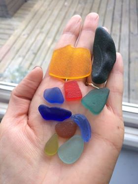 walton essex east england sea glass