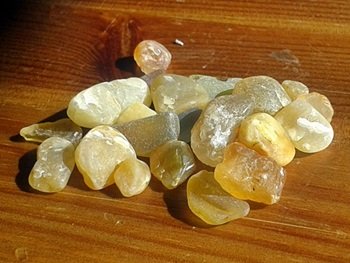 Washington beach finds - agates