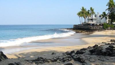 White Sands Beach (Disappearing Sands) Kailua-Kona, Big Island HI